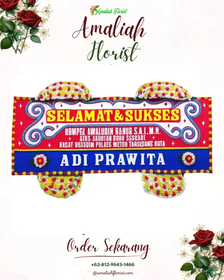 Papan Bunga Ucapan Selamat Sumingkir